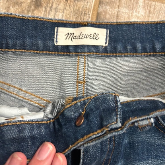 Madewell High Rise Denim Shorts 26 - Picture 3 of 5